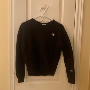 Black champion sweater